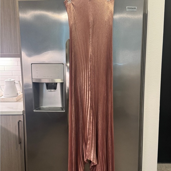 Pleated Maxi Dress in Dusty Rose - Picture 13 of 16